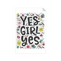 Picture of Yes Girl  _GroupedProduct_Rectangle_Portrait_Unframed_Print_Only_