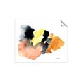 Picture of Watercolor with Orange _GroupedProduct_Rectangle_Landscape_Unframed_Print_Only_