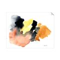 Picture of Watercolor with Orange _GroupedProduct_Rectangle_Landscape_Unframed_Print_Only_
