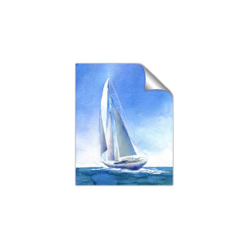 Picture of Sailing I  _GroupedProduct_Rectangle_Portrait_Unframed_Print_Only_