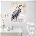 Picture of Blue Egret _GroupedProduct_Rectangle_Portrait_Canvas_