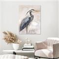 Picture of Blue Egret _GroupedProduct_Rectangle_Portrait_Canvas_