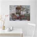 Picture of Red Bike _GroupedProduct_Rectangle_Landscape_Canvas_
