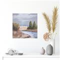 Picture of Small Lake in the Desert _GroupedProduct_Square_Canvas_