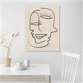 Picture of Two Faced I  _GroupedProduct_Rectangle_Portrait_Canvas_