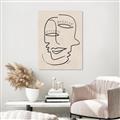 Picture of Two Faced I  _GroupedProduct_Rectangle_Portrait_Canvas_