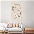 Picture of Two Faced II _GroupedProduct_Rectangle_Portrait_Canvas_