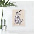 Picture of Blue Botanical II _GroupedProduct_Rectangle_Portrait_Canvas_