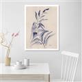 Picture of Blue Botanical II _GroupedProduct_Rectangle_Portrait_Canvas_