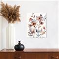 Picture of Pink Poppy Linen _GroupedProduct_Rectangle_Portrait_Canvas_