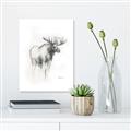 Picture of Moose Charcoal _GroupedProduct_Rectangle_Portrait_Canvas_