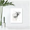 Picture of Moose Charcoal _GroupedProduct_Rectangle_Portrait_Canvas_
