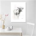 Picture of Moose Charcoal _GroupedProduct_Rectangle_Portrait_Canvas_