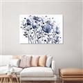 Picture of Indigo Blossom l _GroupedProduct_Rectangle_Landscape_Canvas_