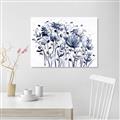 Picture of Indigo Blossom l _GroupedProduct_Rectangle_Landscape_Canvas_