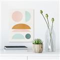 Picture of Pastel Modern II  _GroupedProduct_Rectangle_Portrait_Canvas_