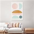 Picture of Pastel Modern II  _GroupedProduct_Rectangle_Portrait_Canvas_