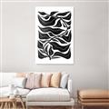 Picture of Noir Leaves II  _GroupedProduct_Rectangle_Portrait_Canvas_