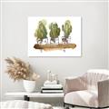 Picture of Splashed Cactus II  _GroupedProduct_Rectangle_Landscape_Canvas_