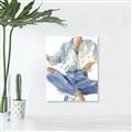 Picture of Blue Jeans I _GroupedProduct_Rectangle_Portrait_Canvas_
