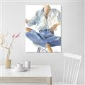 Picture of Blue Jeans I _GroupedProduct_Rectangle_Portrait_Canvas_