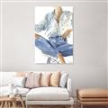 Picture of Blue Jeans I _GroupedProduct_Rectangle_Portrait_Canvas_