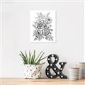 Picture of Sketched Flower I _GroupedProduct_Rectangle_Portrait_Canvas_