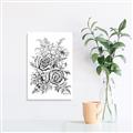 Picture of Sketched Flower I _GroupedProduct_Rectangle_Portrait_Canvas_