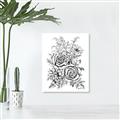 Picture of Sketched Flower I _GroupedProduct_Rectangle_Portrait_Canvas_