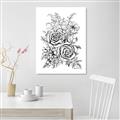 Picture of Sketched Flower I _GroupedProduct_Rectangle_Portrait_Canvas_
