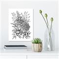 Picture of Sketched Flower II  _GroupedProduct_Rectangle_Portrait_Canvas_