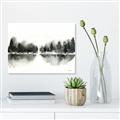 Picture of Misty Forest Black  _GroupedProduct_Rectangle_Landscape_Canvas_