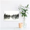 Picture of Misty Forest Black  _GroupedProduct_Rectangle_Landscape_Canvas_