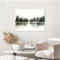 Picture of Misty Forest Black  _GroupedProduct_Rectangle_Landscape_Canvas_