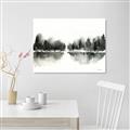 Picture of Misty Forest Black  _GroupedProduct_Rectangle_Landscape_Canvas_