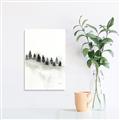 Picture of Misty Forest Trees _GroupedProduct_Rectangle_Portrait_Canvas_