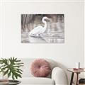 Picture of Wading Egret _GroupedProduct_Rectangle_Landscape_Canvas_