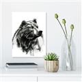 Picture of Sketched Bear _GroupedProduct_Rectangle_Portrait_Canvas_