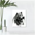 Picture of Sketched Bear _GroupedProduct_Rectangle_Portrait_Canvas_