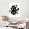 Picture of Sketched Bear _GroupedProduct_Rectangle_Portrait_Canvas_