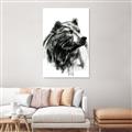 Picture of Sketched Bear _GroupedProduct_Rectangle_Portrait_Canvas_