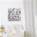 Picture of Flower Flurry I _GroupedProduct_Square_Canvas_