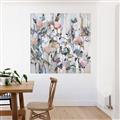 Picture of Flower Flurry I _GroupedProduct_Square_Canvas_