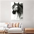Picture of Sketched Horse _GroupedProduct_Rectangle_Portrait_Canvas_