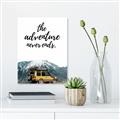 Picture of The Adventure Never Ends _GroupedProduct_Rectangle_Portrait_Photography _GroupedProduct_Rectangle_Portrait_Canvas_