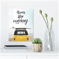 Picture of Never Stop Exploring Van _GroupedProduct_Rectangle_Portrait_Photography _GroupedProduct_Rectangle_Portrait_Canvas_