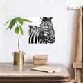 Picture of Zebra Watching _GroupedProduct_Square_Canvas_