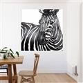 Picture of Zebra Watching _GroupedProduct_Square_Canvas_
