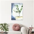Picture of Green leaves  Pot _GroupedProduct_Rectangle_Portrait_Canvas_