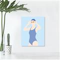 Picture of Swim Competition II  _GroupedProduct_Rectangle_Portrait_Canvas_